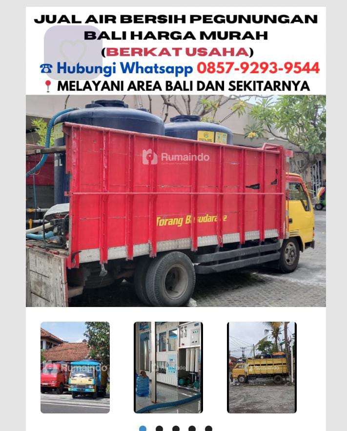 jual air bersih bali